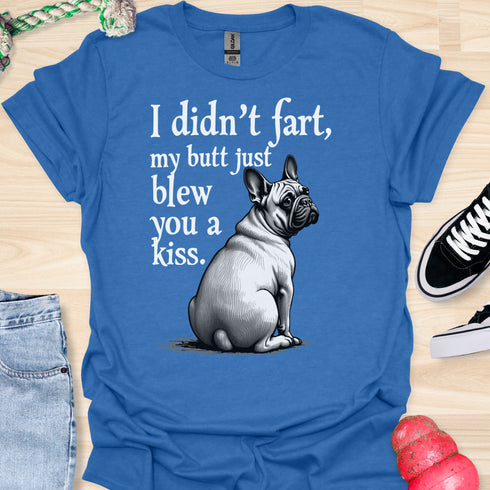 I didn’t fart, my butt just blew a kiss - V9 - Elegant Over The Shoulder T-Shirt